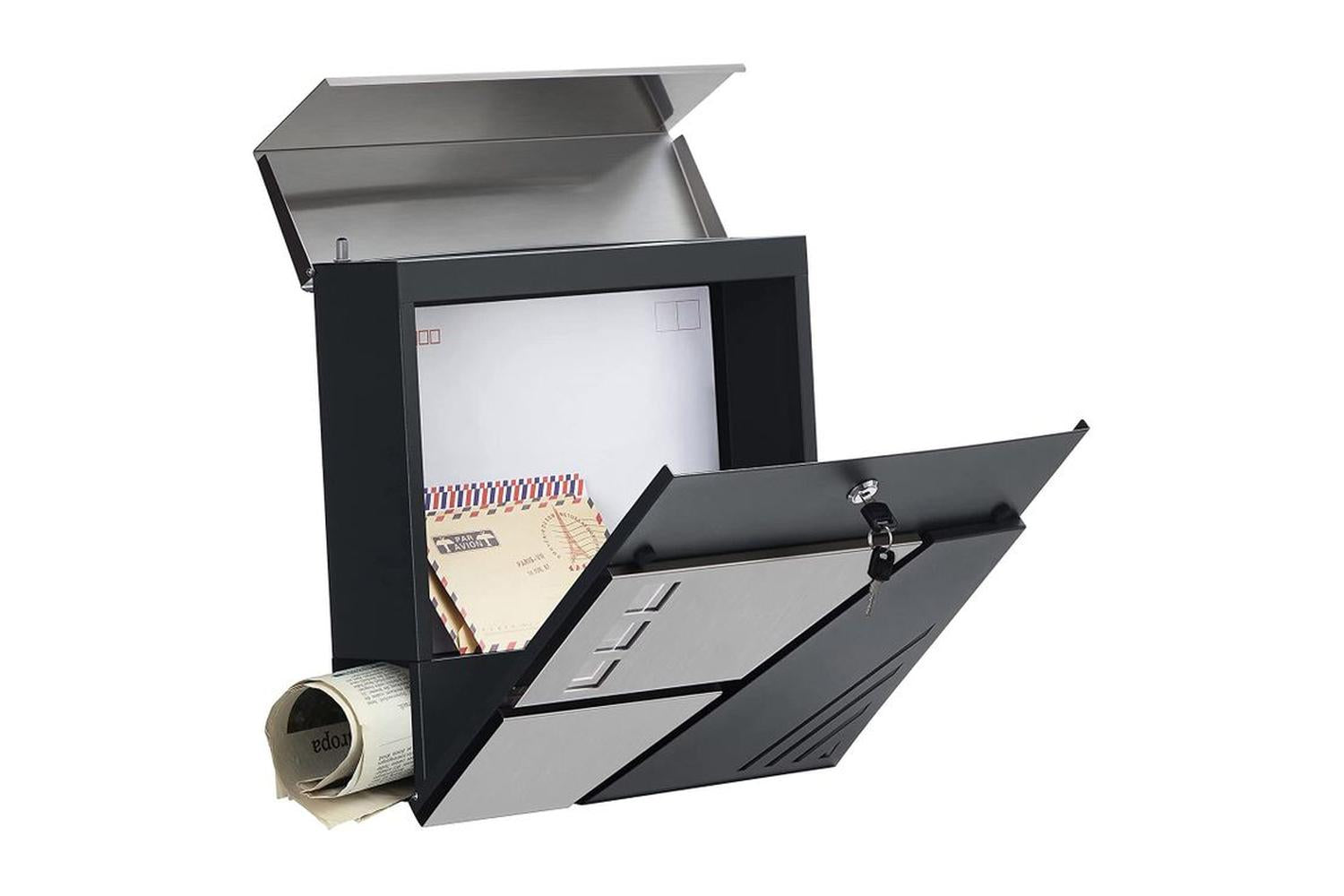 Songmics GMB053G01 Wall Mail Box with Viewing Window-3