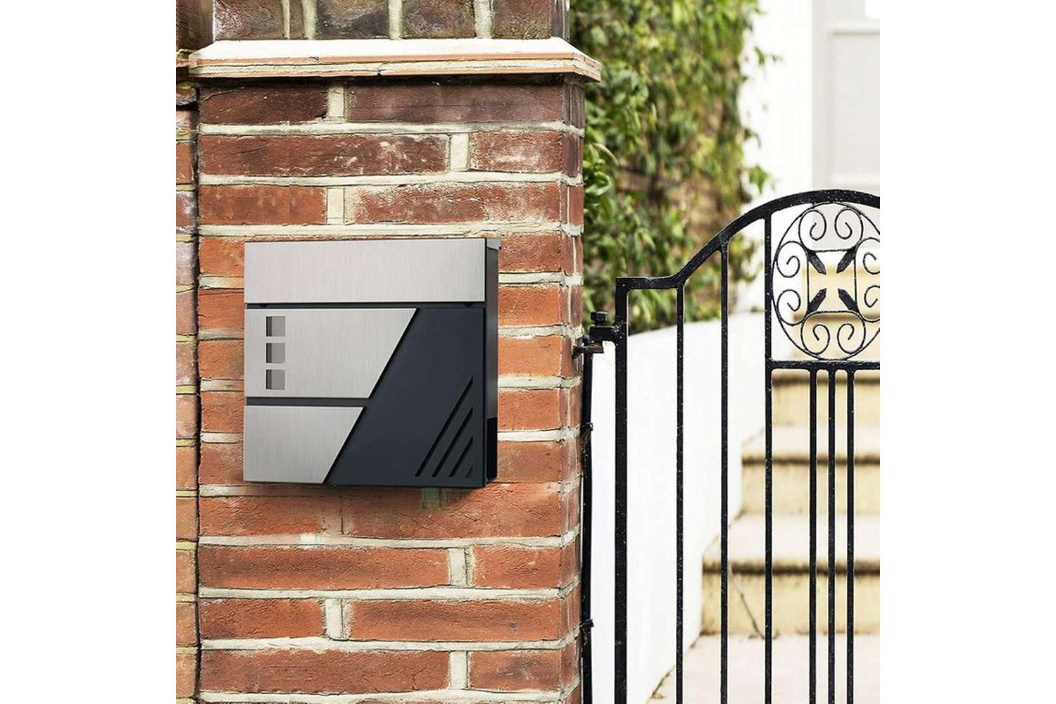Songmics GMB053G01 Wall Mail Box with Viewing Window-7