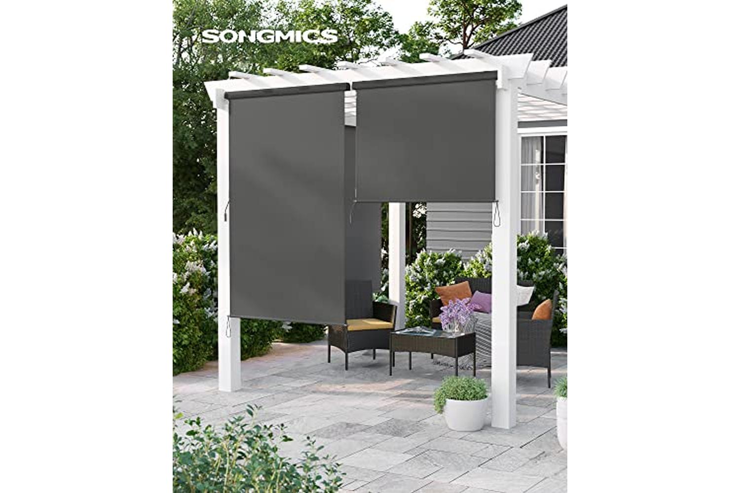 Songmics GSA145GY Vertical Awning | Anthracite-3
