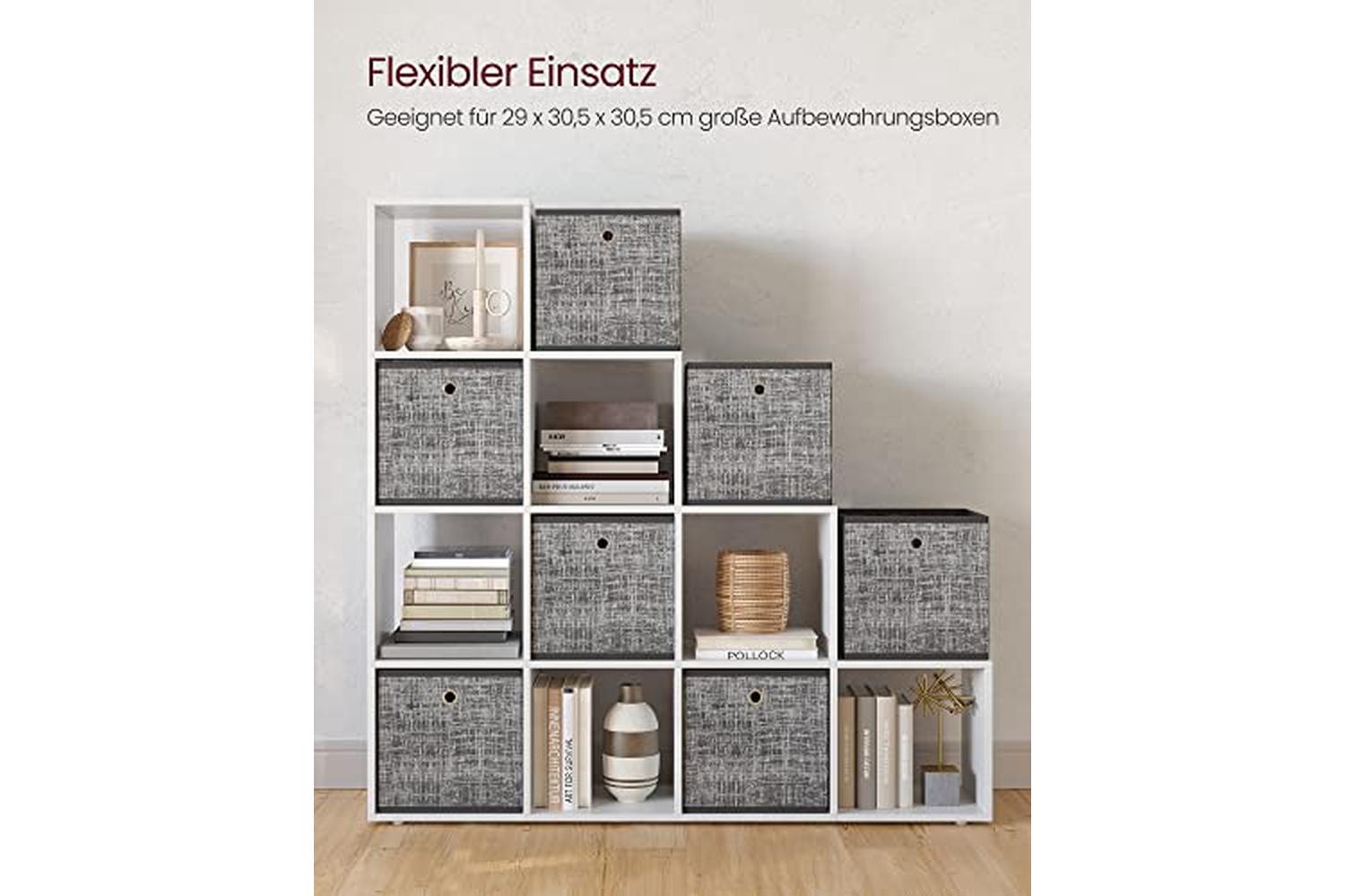 Vasagle LBC10WTV1 Bookshelf | White-7