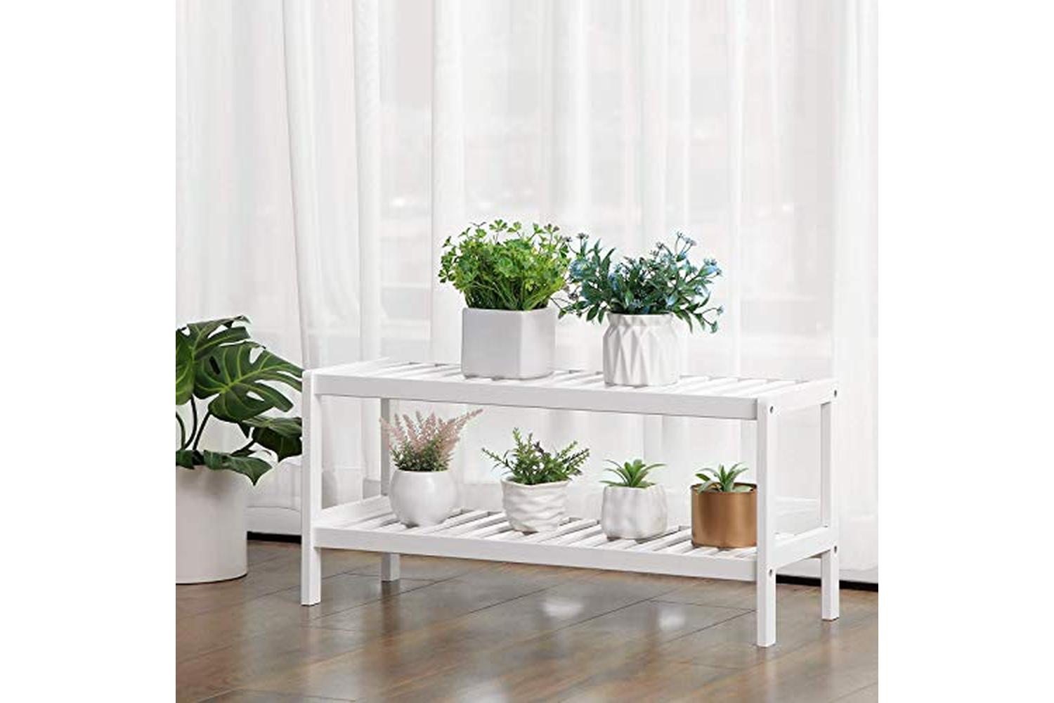 Songmics LBS02WT Shoe Rack | White-7
