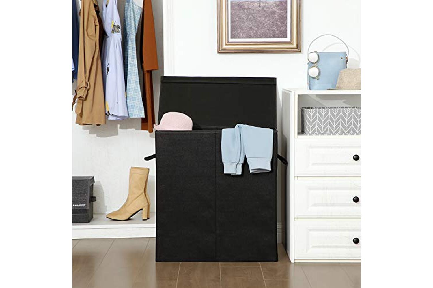 Songmics LCB02BK 142L Laundry Basket | Black-2