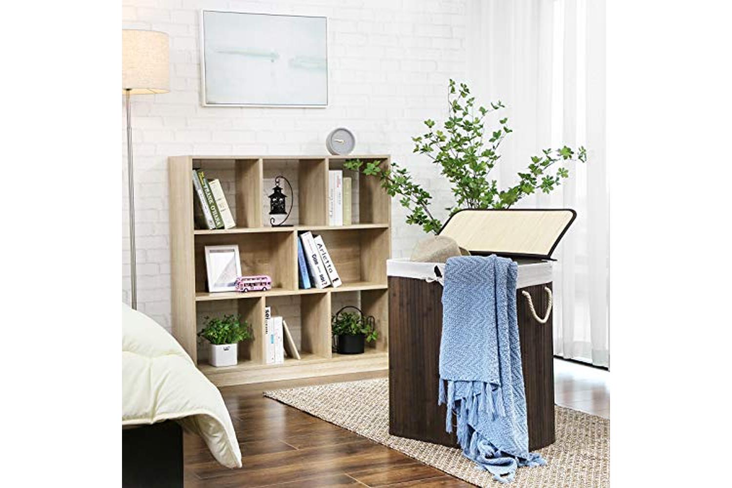 Songmics LCB72Z 100L Laundry Basket | Brown-7