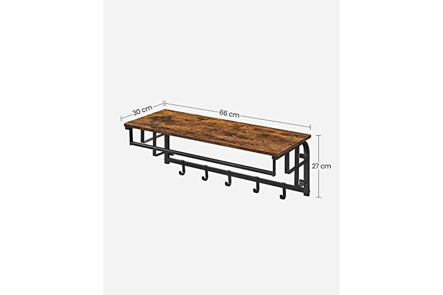 Vasagle LCR12BX Industrial Design Wall Wardrobe-7