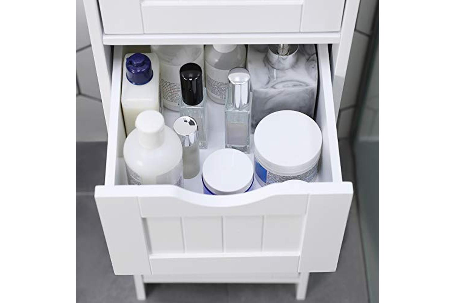 Vasagle LHC40W Country Style Side Cabinet-5