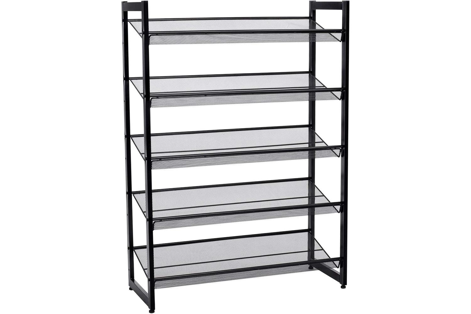 Songmics LMR005B 5 Tier Shoe Rack