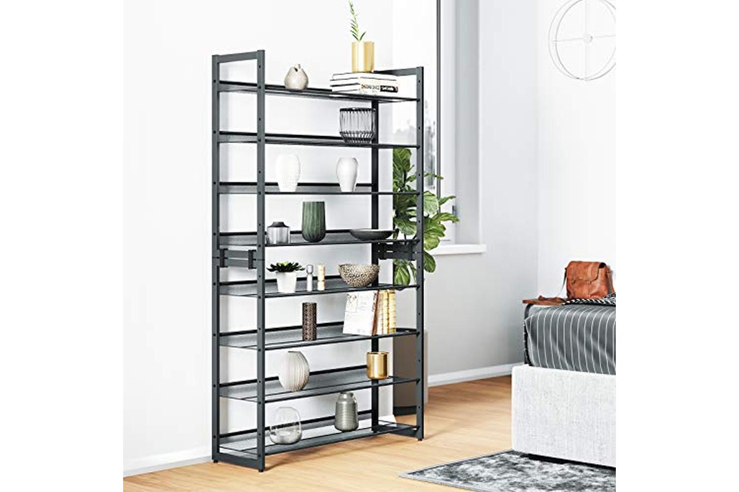 Songmics LMR08GB Shoe Rack | Set of 2 | Grey-2