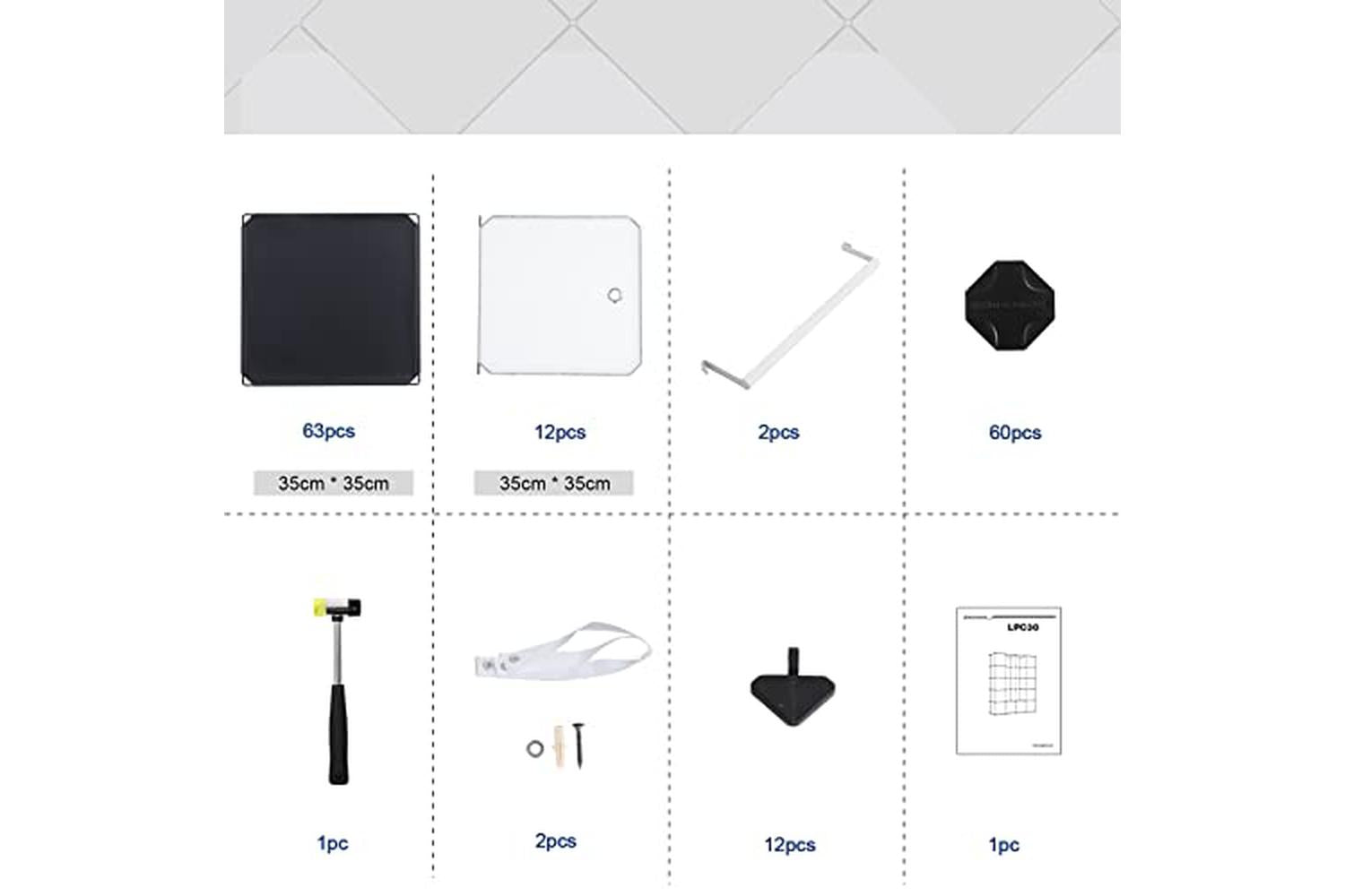 Songmics LPC30H Shelving Unit for Clothes | Black-7