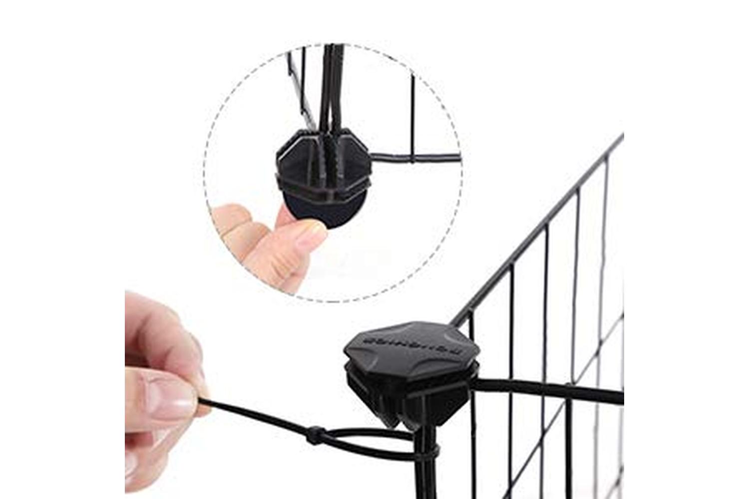Songmics LPI01H Grid Enclosure for Small Animals 12 Grids-5