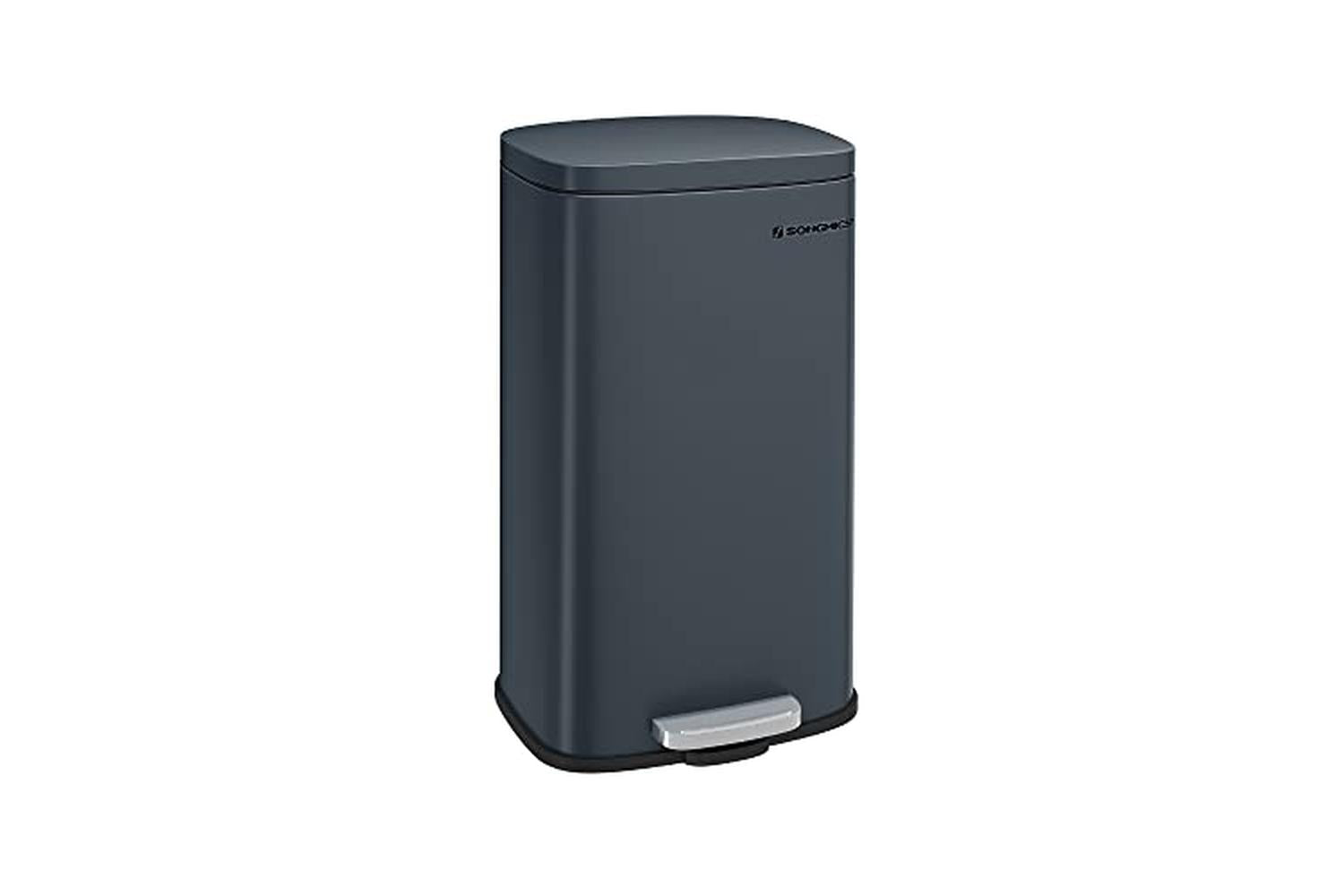 Songmics LTB03GS 30 L Rubbish Bin | Smoke Grey