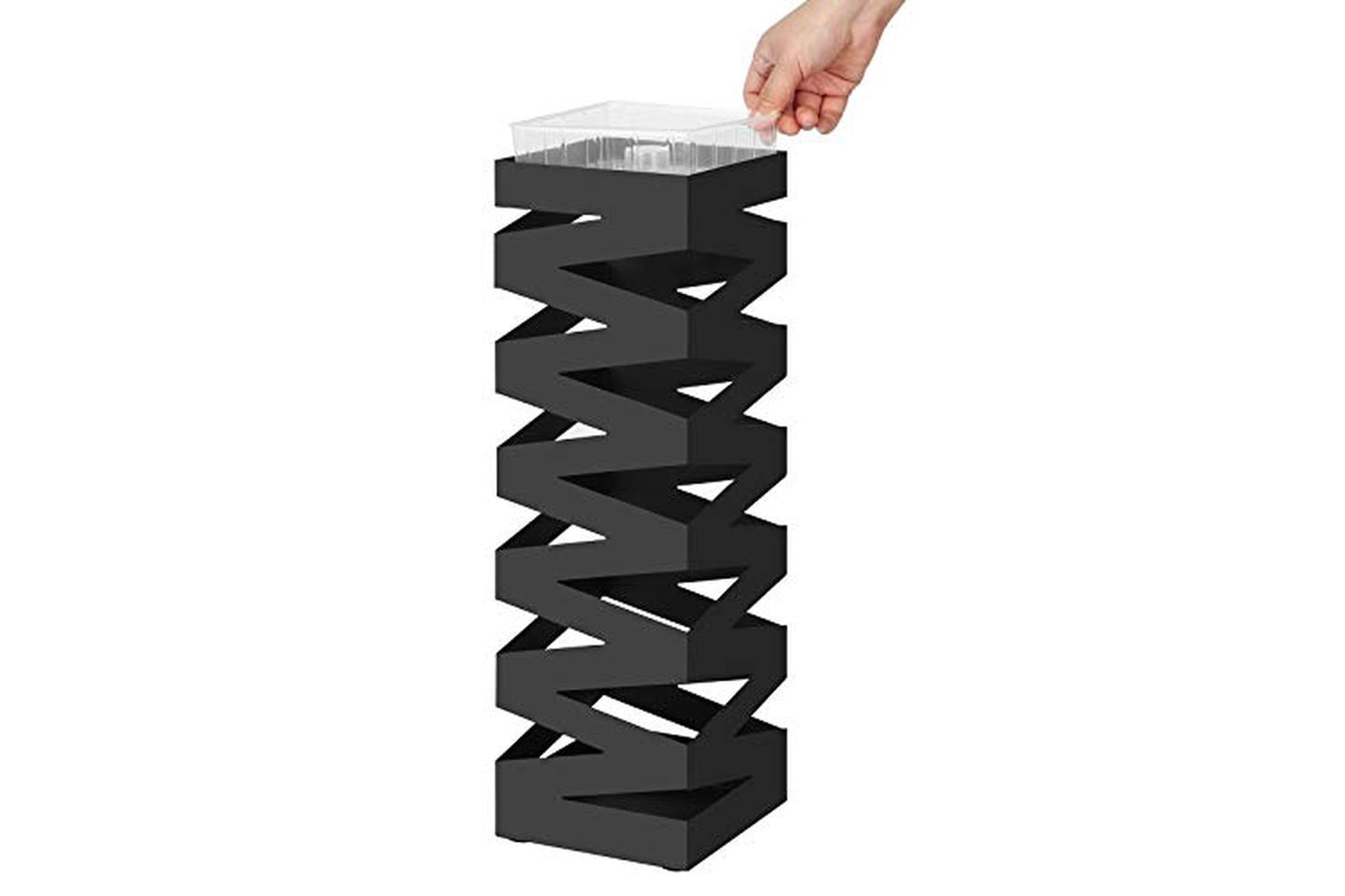 Songmics LUC16B Square Umbrella Stand | Black-5