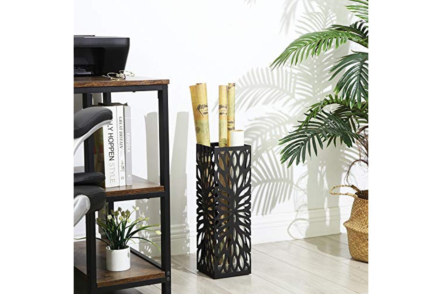 Songmics LUC48B Rectangular Umbrella Stand | Black-4