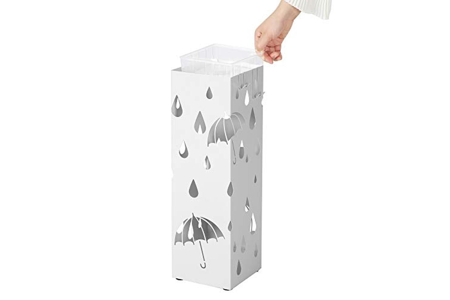Songmics LUC49W Lovely Umbrella Stand | White-6