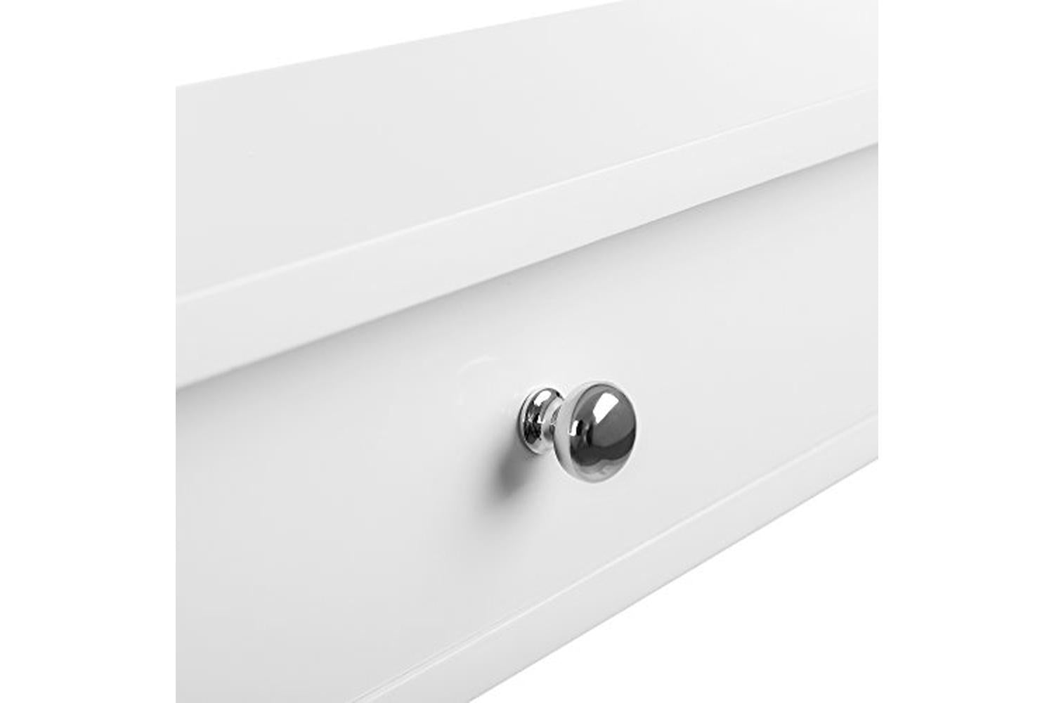 Songmics LWS65WT Wall Shelf 2 Drawers | White-5