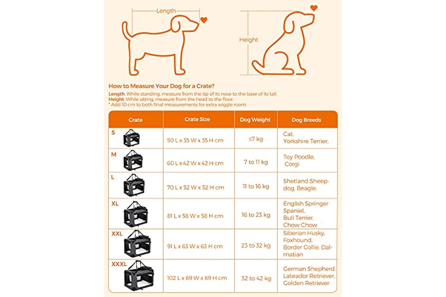 Feandrea PDC70GY Pet Carrier | Grey-5