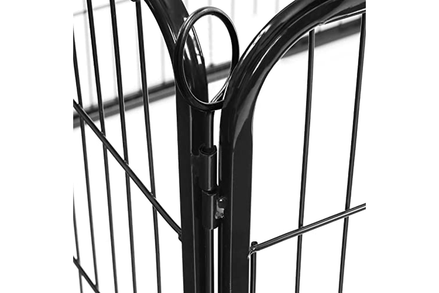 Feandrea PPK04BK Free Run Gate for Dogs-5