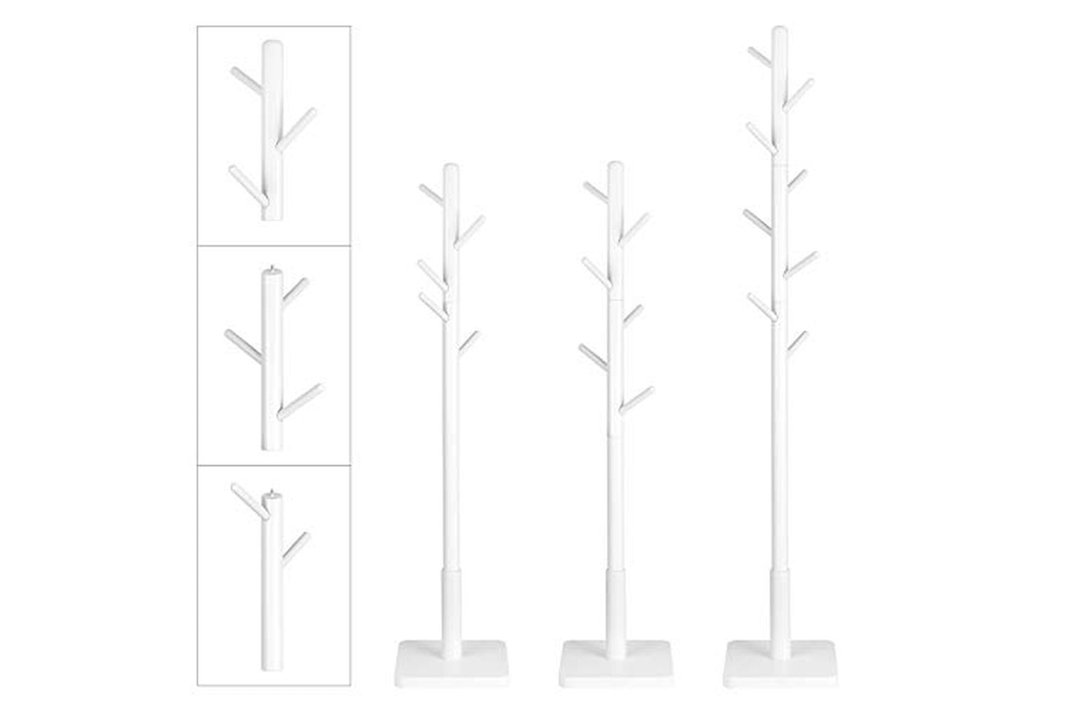 Vasagle RCR010W02 Coat Stand | White-3