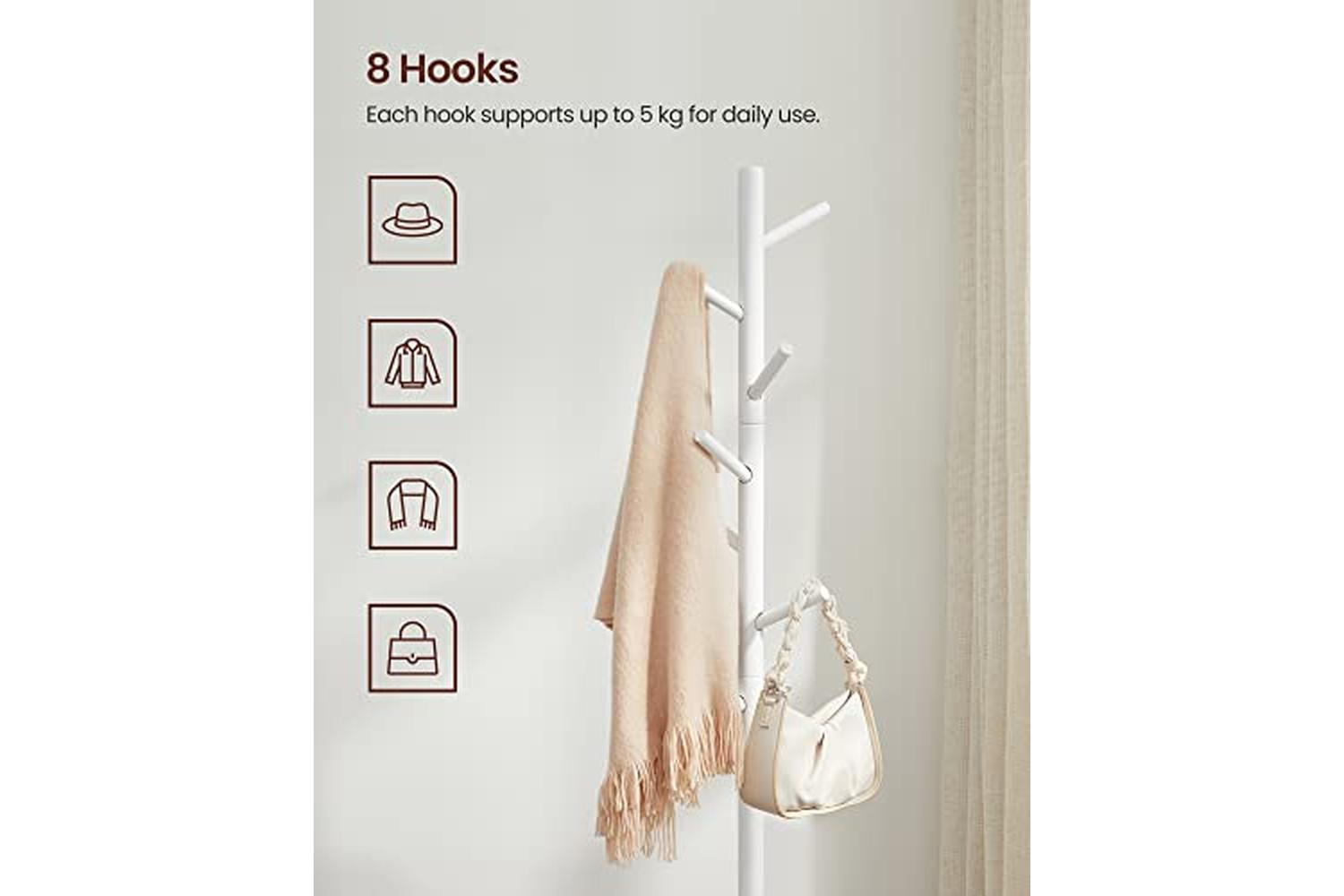 Vasagle RCR04WT Freestanding Clothes Rack-2