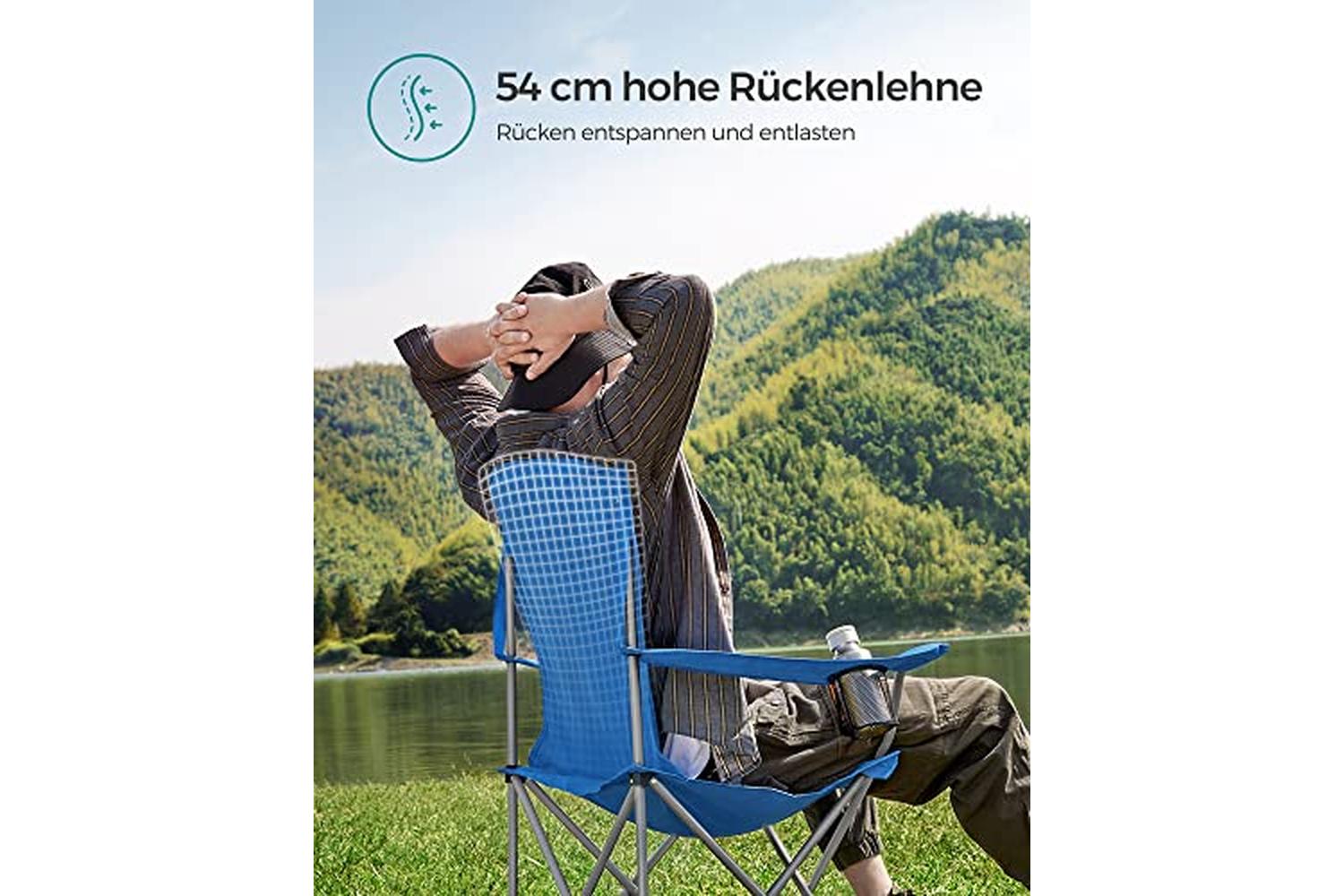 Songmics GCB08BU Comfortable Folding Chairs | Set of 2-4