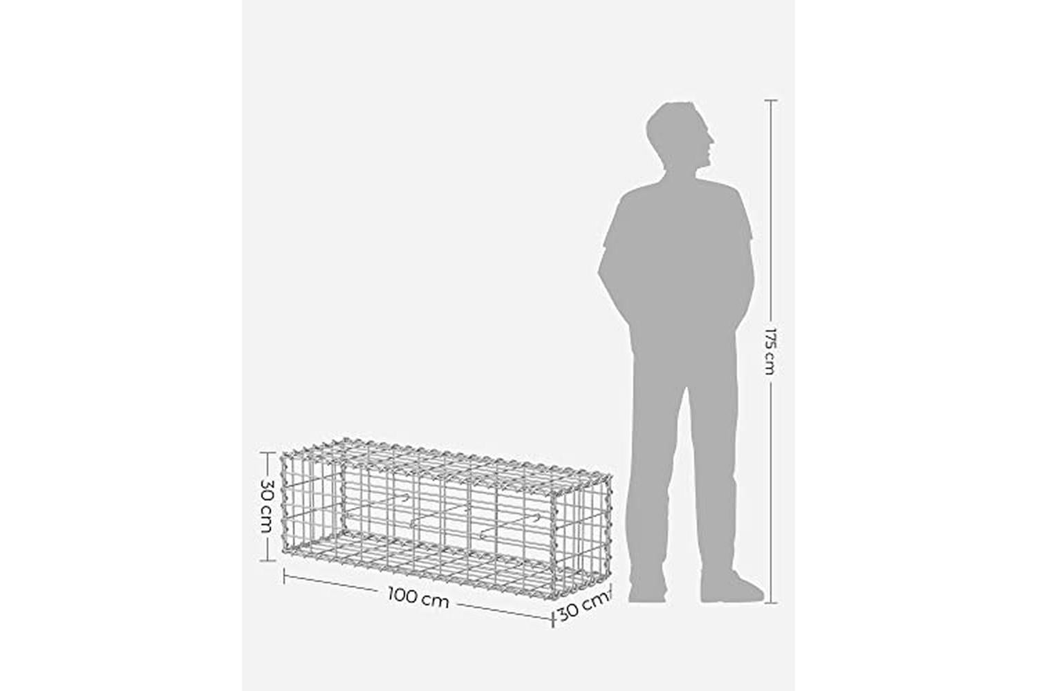 Songmics GGB133 Stone Gabion-5