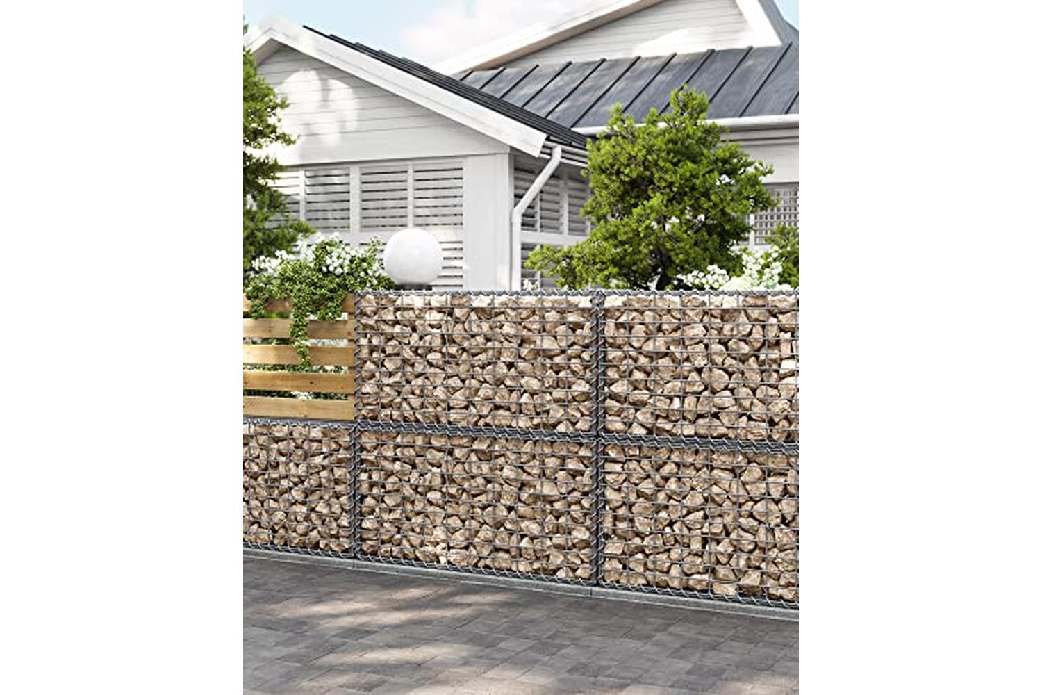 Songmics GGB155 Stone Gabion Garden Decoration-7