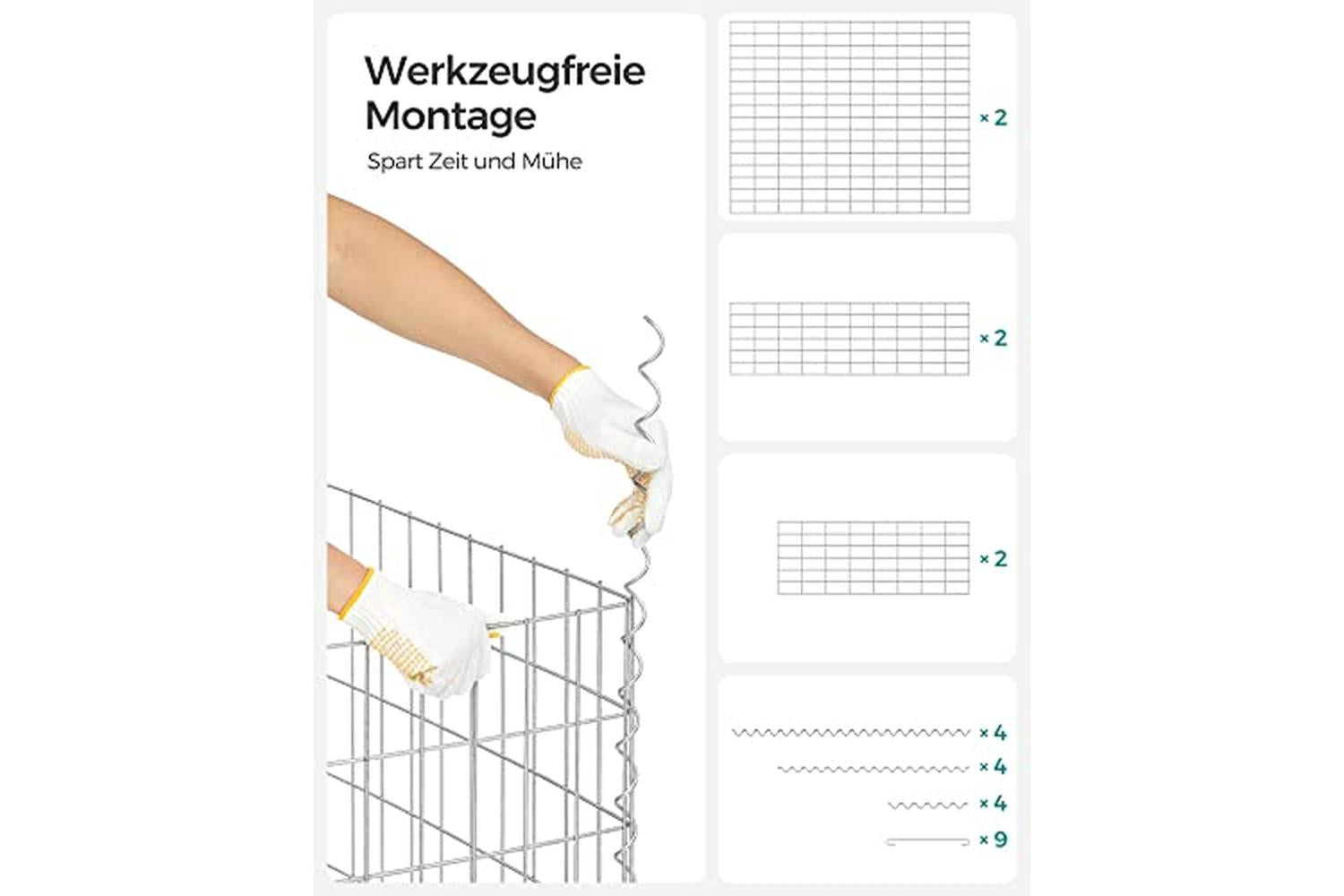 Songmics GGB183 Gabion-6