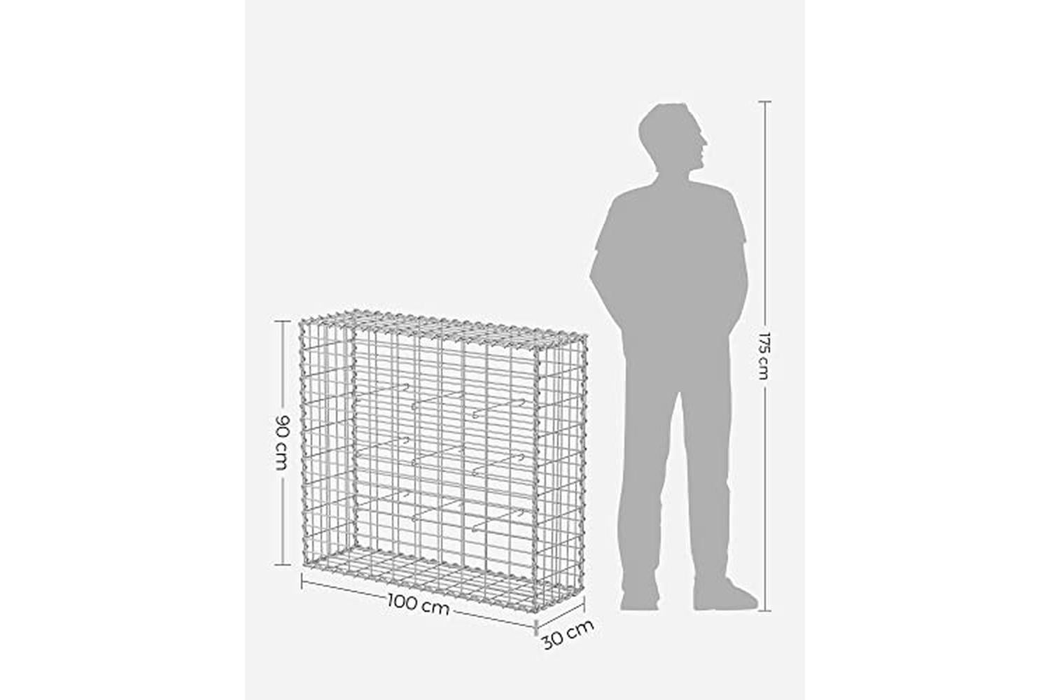 Songmics GGB193 Metal Mesh Gabion-5