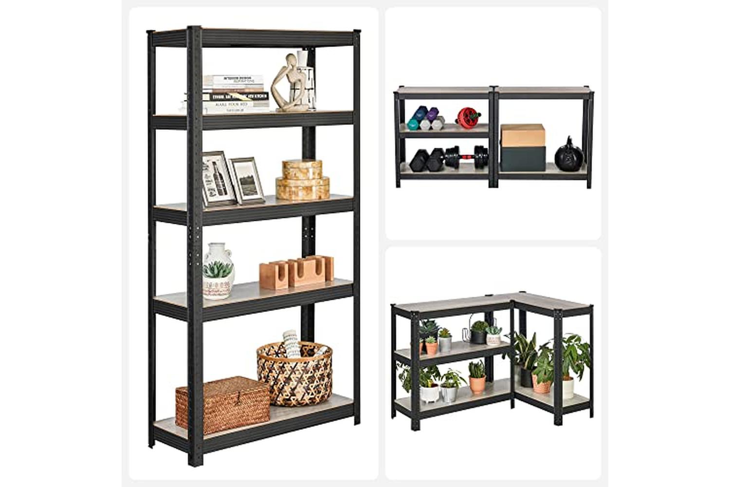 Songmics GLR030B11 5 Tier Storage Rack-5