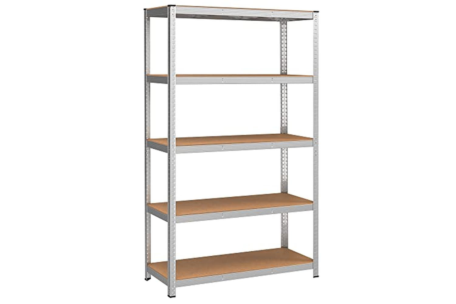 Songmics GLR060E01 Storage Rack with 5 Adjustable Shelves