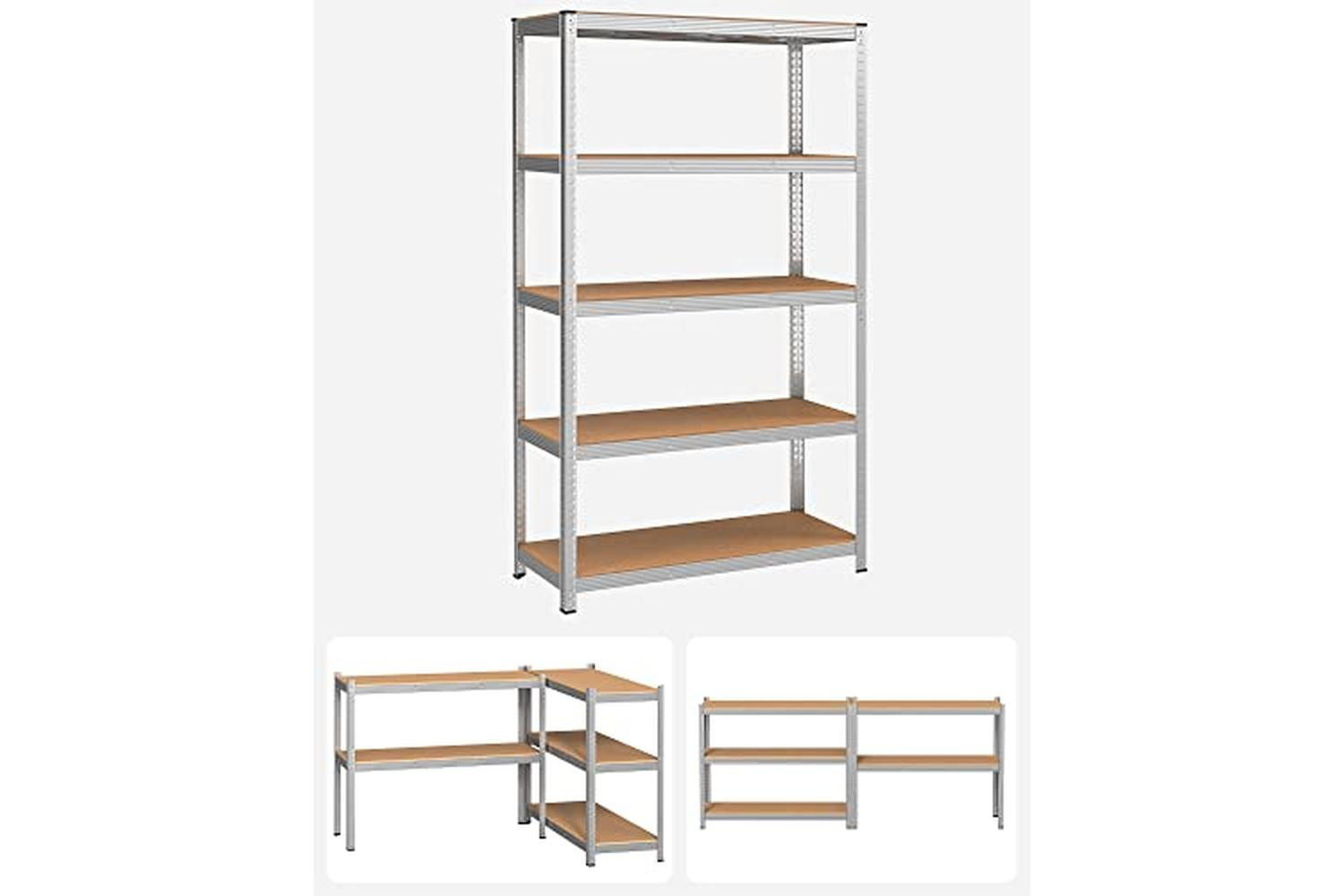 Songmics GLR060E01 Storage Rack with 5 Adjustable Shelves-7