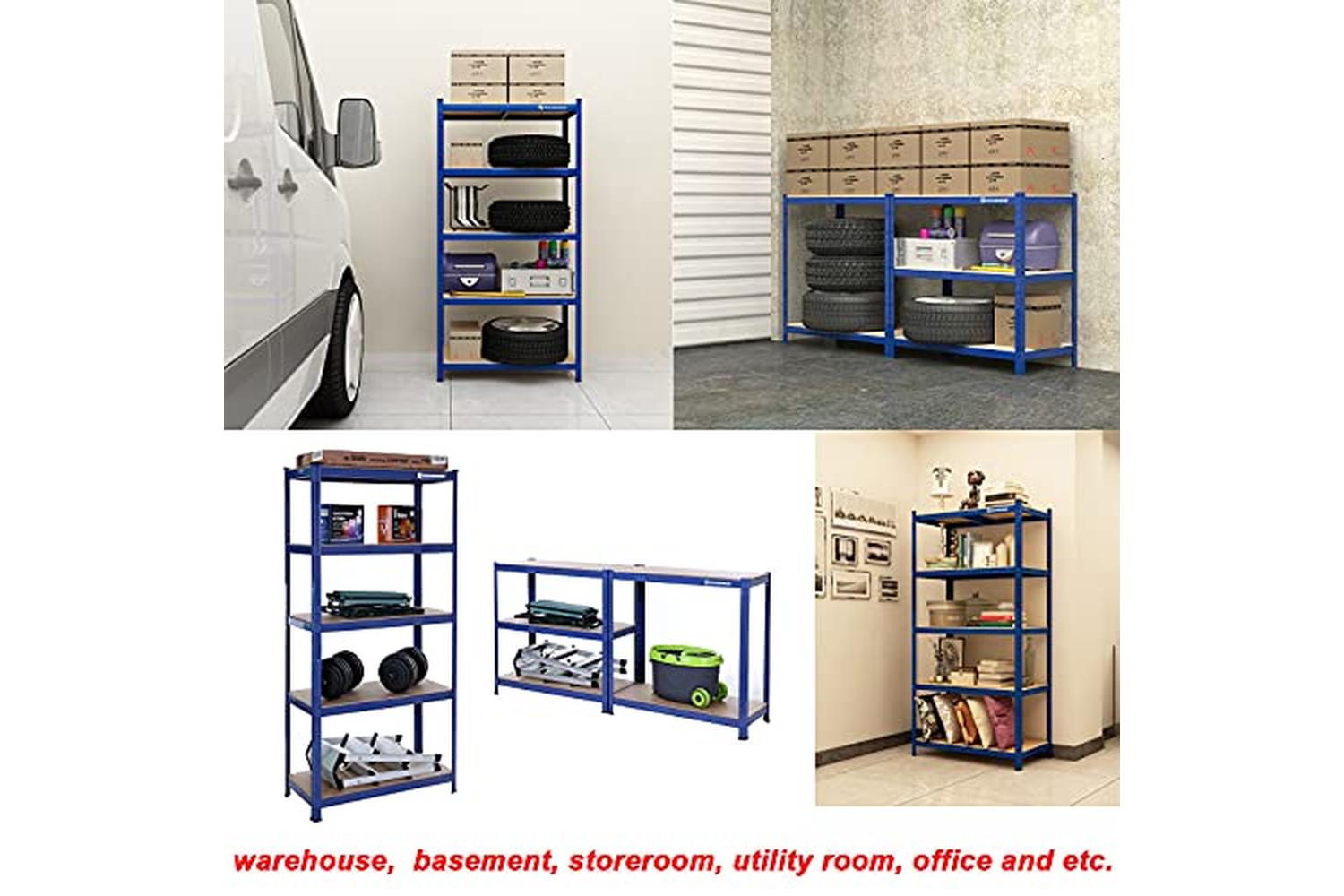 Songmics GLR30Q Heavy Duty Rack | Blue-2