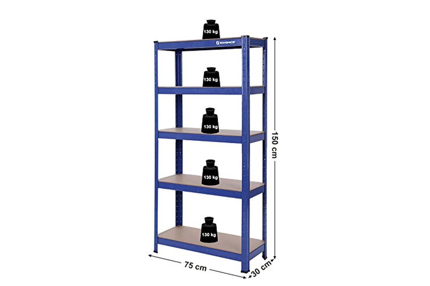 Songmics GLR30Q Heavy Duty Rack | Blue-3