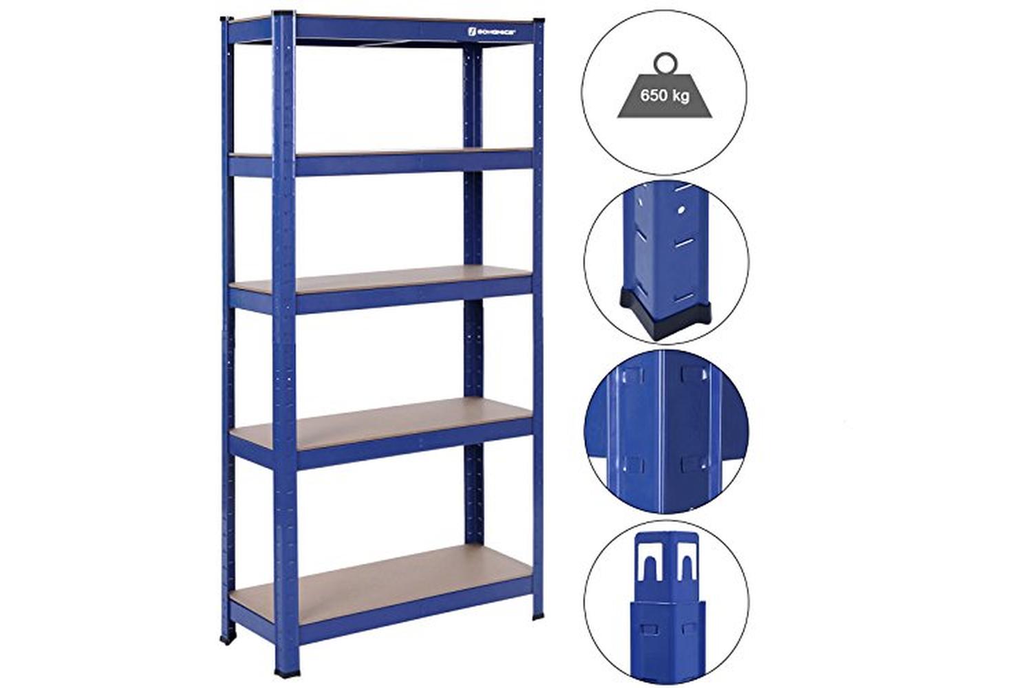 Songmics GLR30Q Heavy Duty Rack | Blue-5