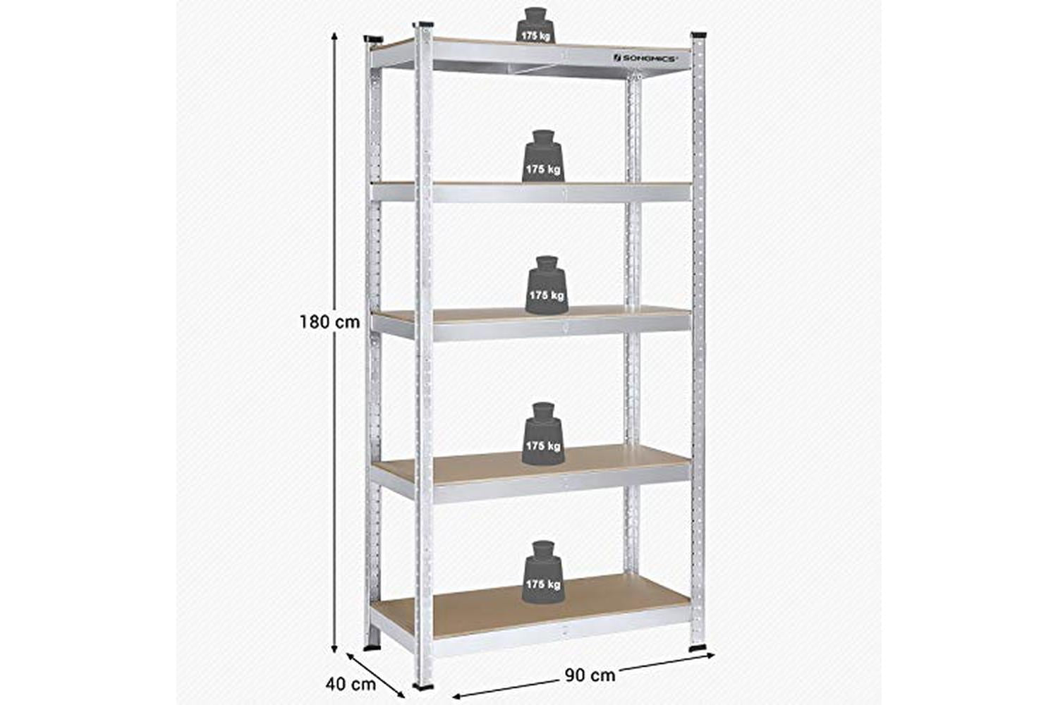 Songmics GLR40SV Storage Rack-3