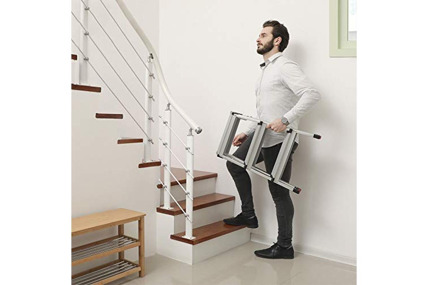 Songmics GLT23K 3 Steps Ladder-4