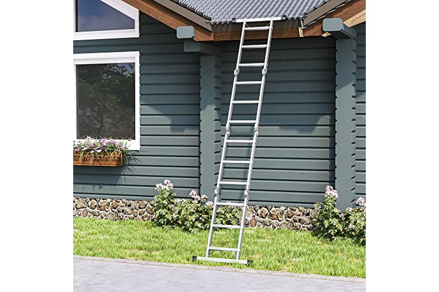 Songmics GLT36M Multifunction Ladder-2