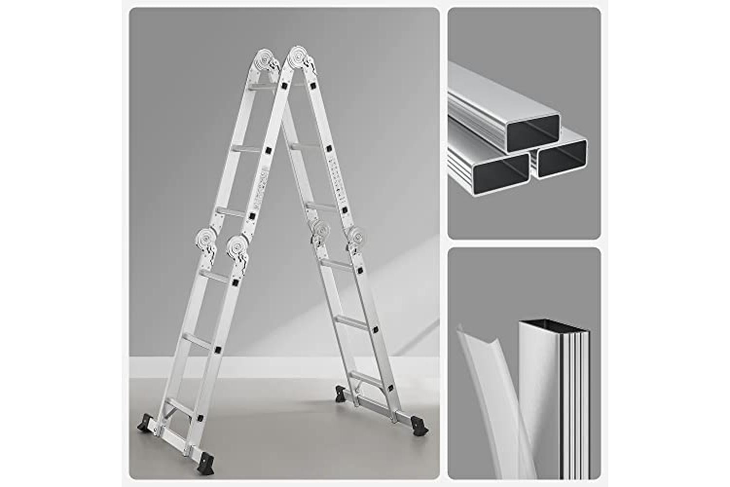 Songmics GLT36M Multifunction Ladder-5
