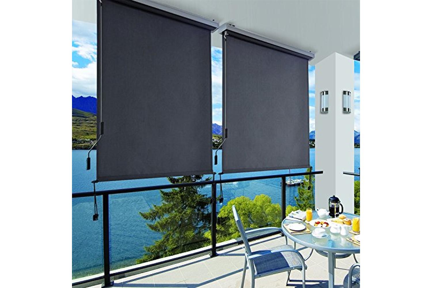 Songmics GSA165GY Vertical Awning-2