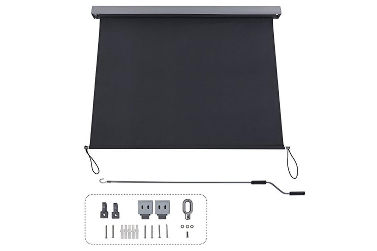 Songmics GSA165GY Vertical Awning-6
