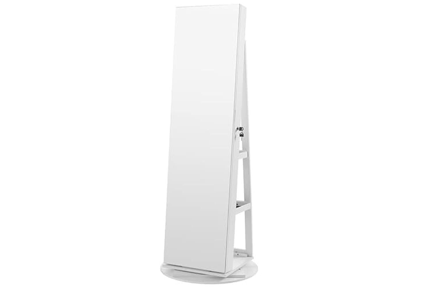 Songmics JJC007W01 Jewelry Cabinet with Mirror