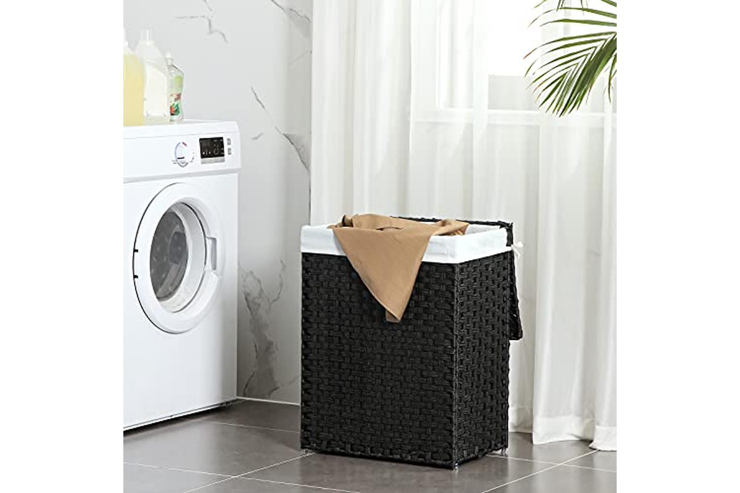 Songmics LCB51BK Laundry Basket | Black-2