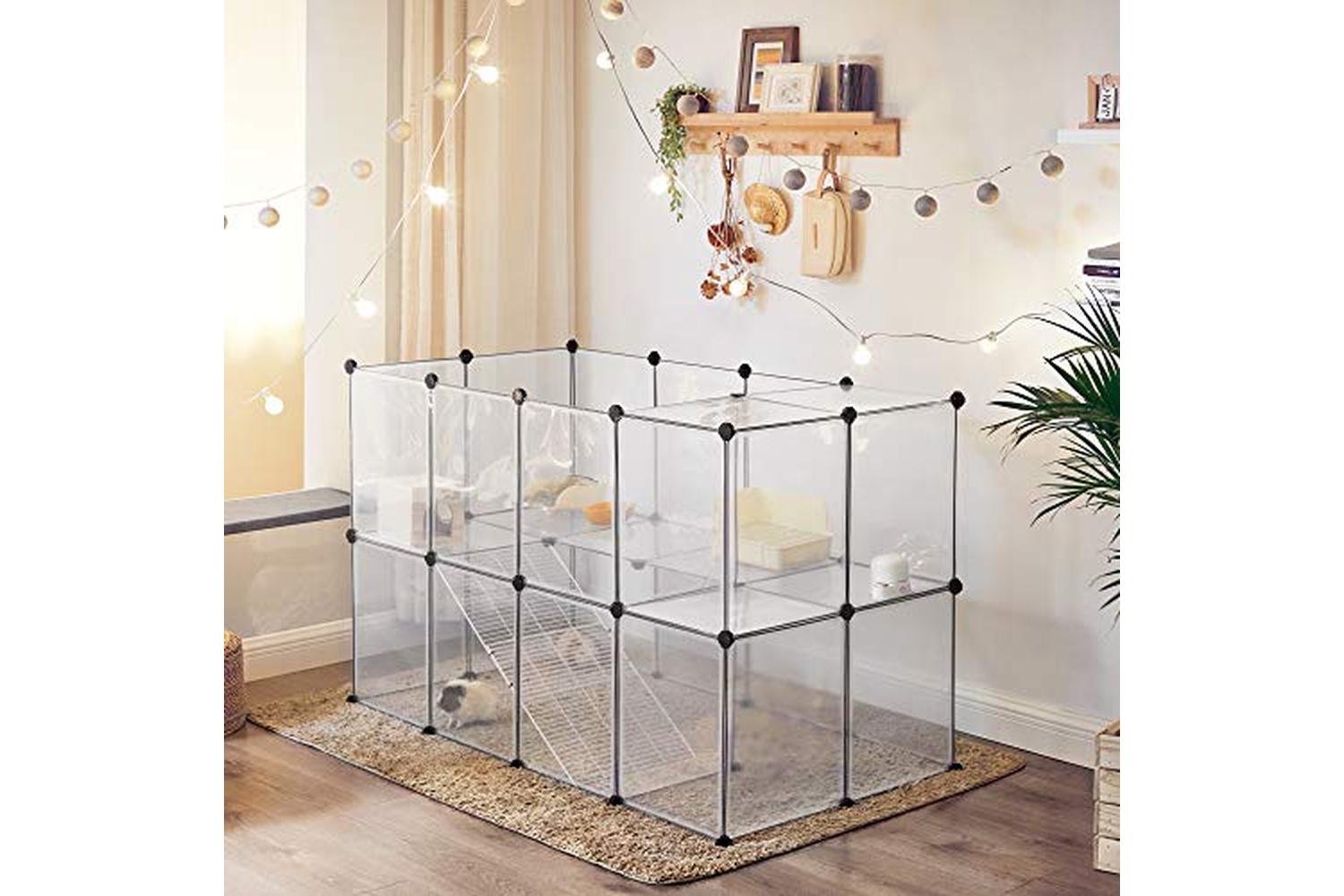 Songmics LPC005W01 Outdoor Enclosure Made of Transparent Plastic-2