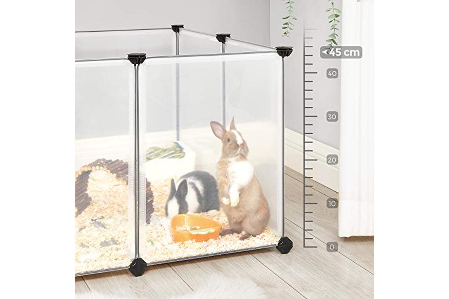 Songmics LPC005W01 Outdoor Enclosure Made of Transparent Plastic-5