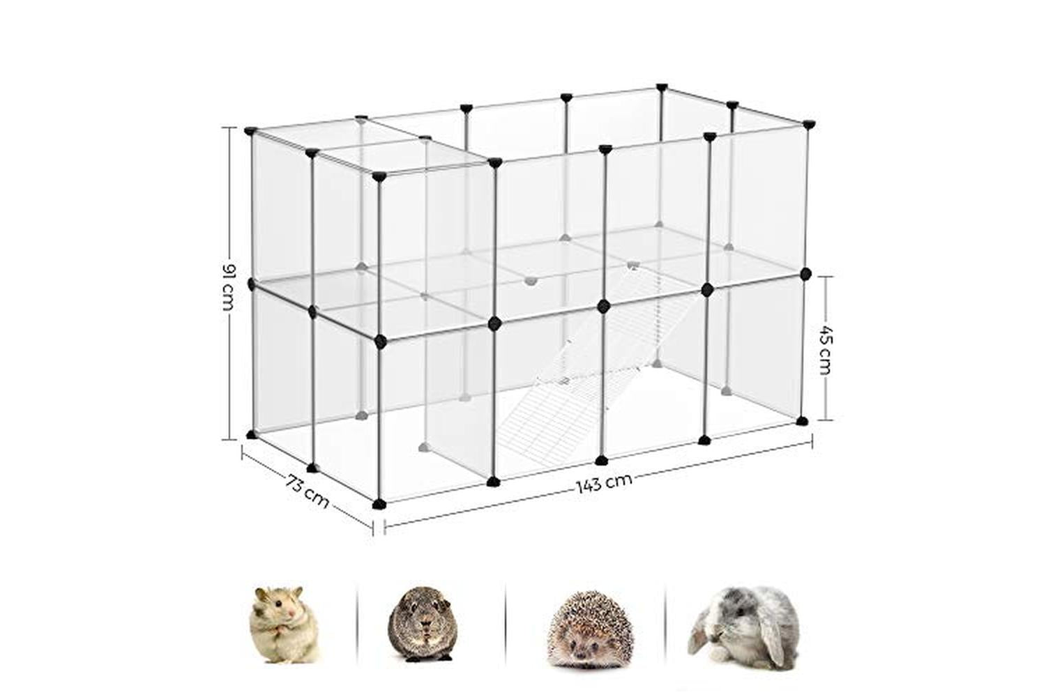 Songmics LPC005W01 Outdoor Enclosure Made of Transparent Plastic-6
