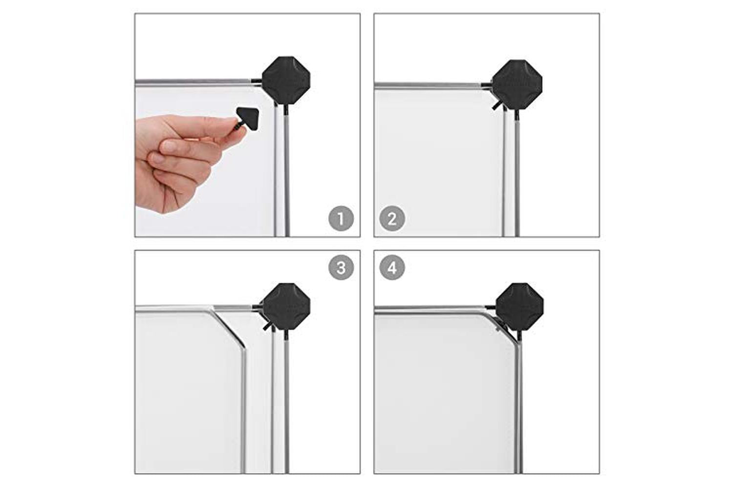 Songmics LPC342W01 Shelving System with 12 Compartments-6