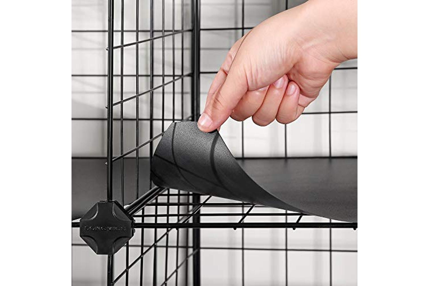 Songmics LPI34H Plug-in Shelving System with 16 Grid Cubes-7