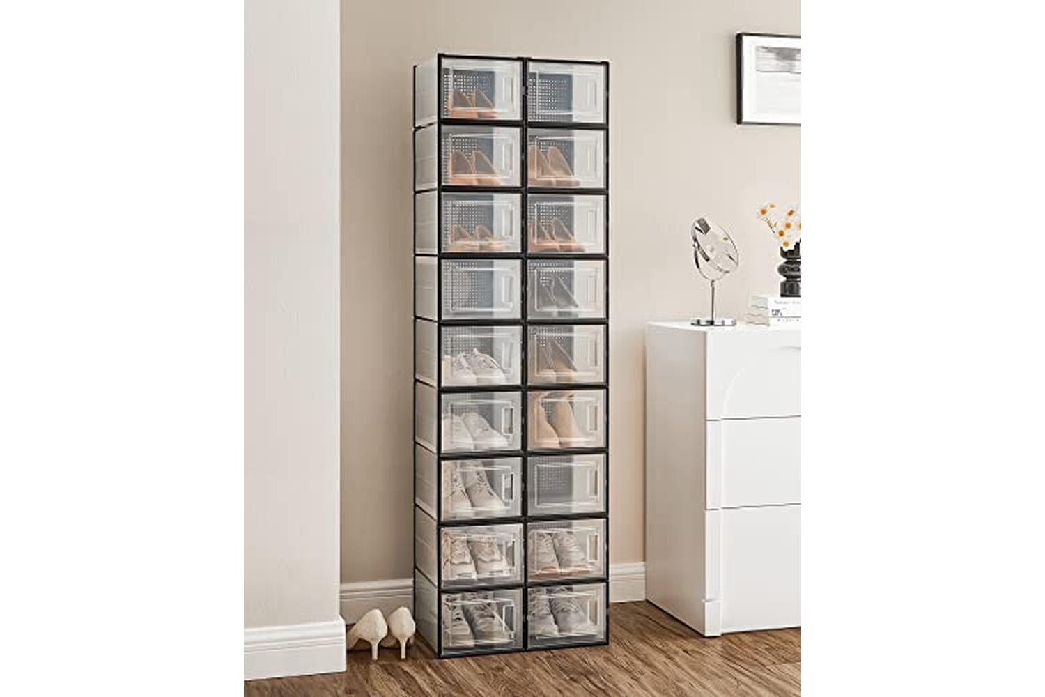 Songmics LSP007B18 18 Shoe Boxes-3