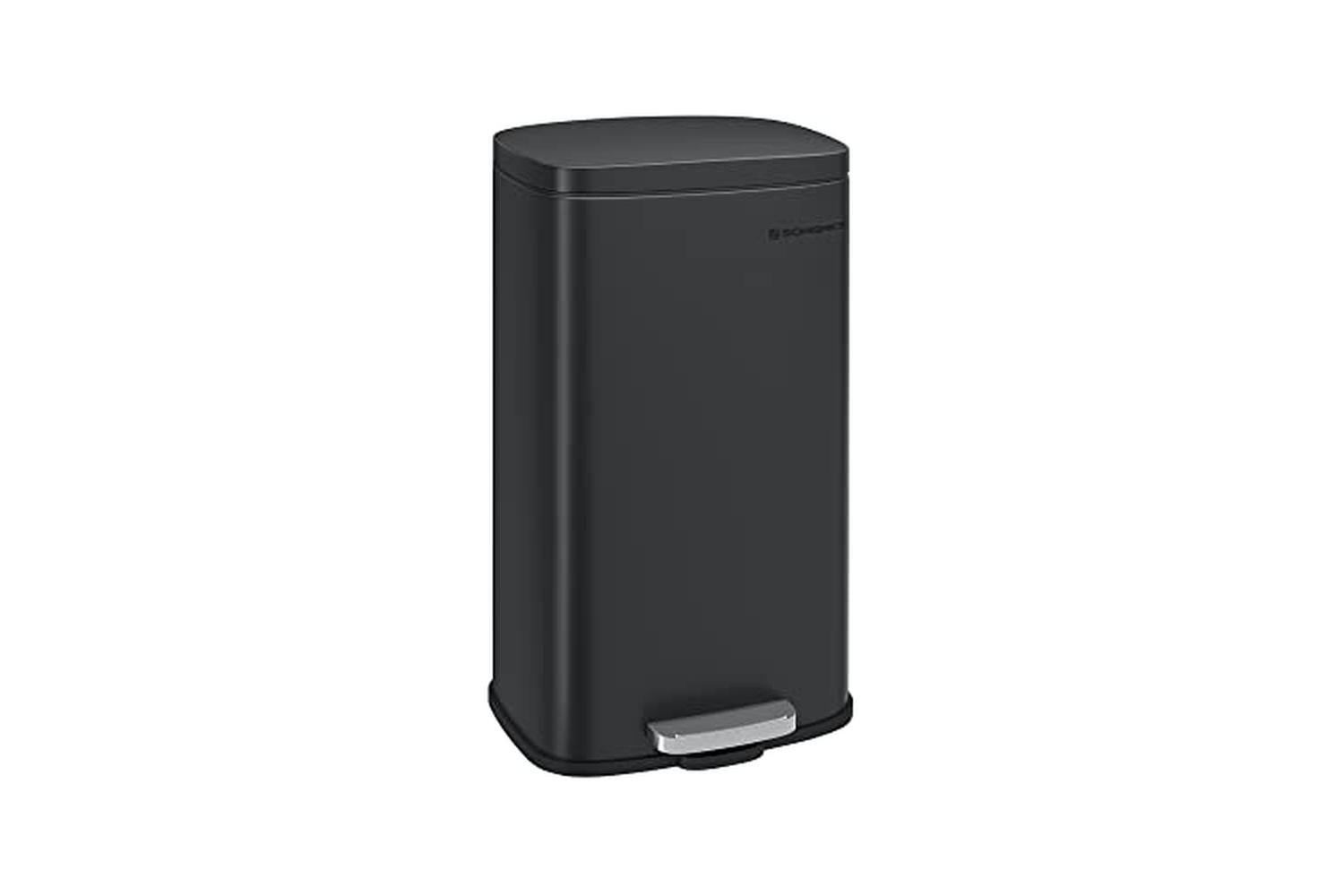 Songmics LTB03BK Trash Can for the Kitchen | Black