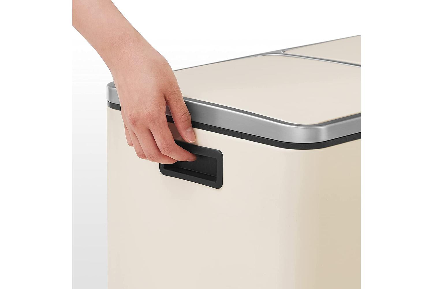 Songmics LTB060A01 Metallic 2 x 30L Bin-6