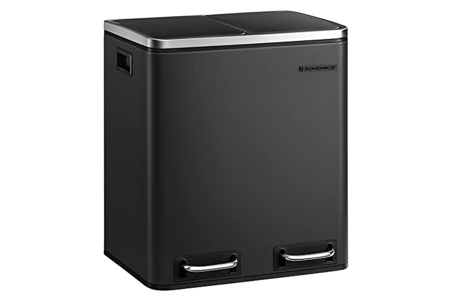 Songmics LTB30BK 30L Trash Can | Black
